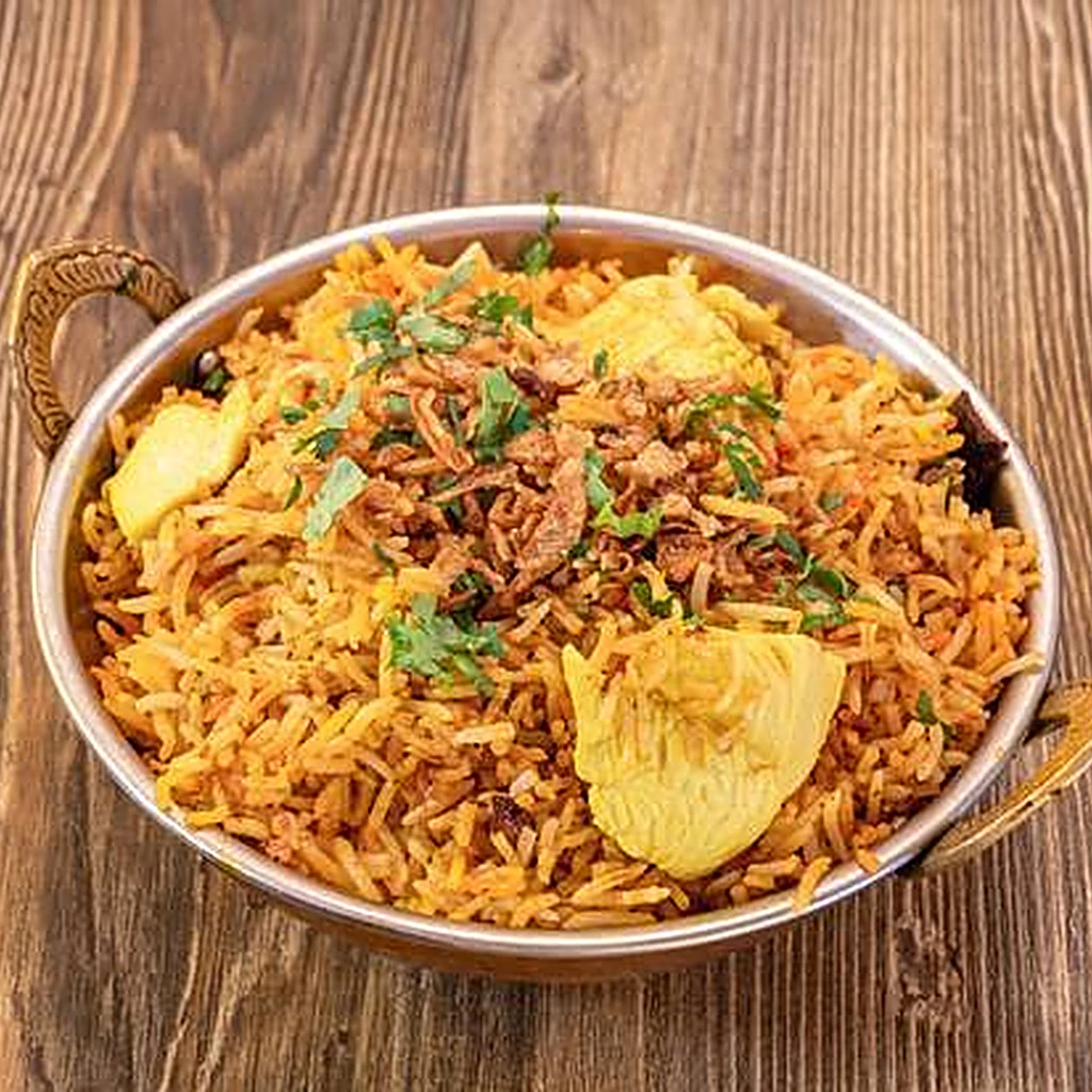 Chicken Biryani delivered to Prospect, AB from Saffron Biryani & Chaat House