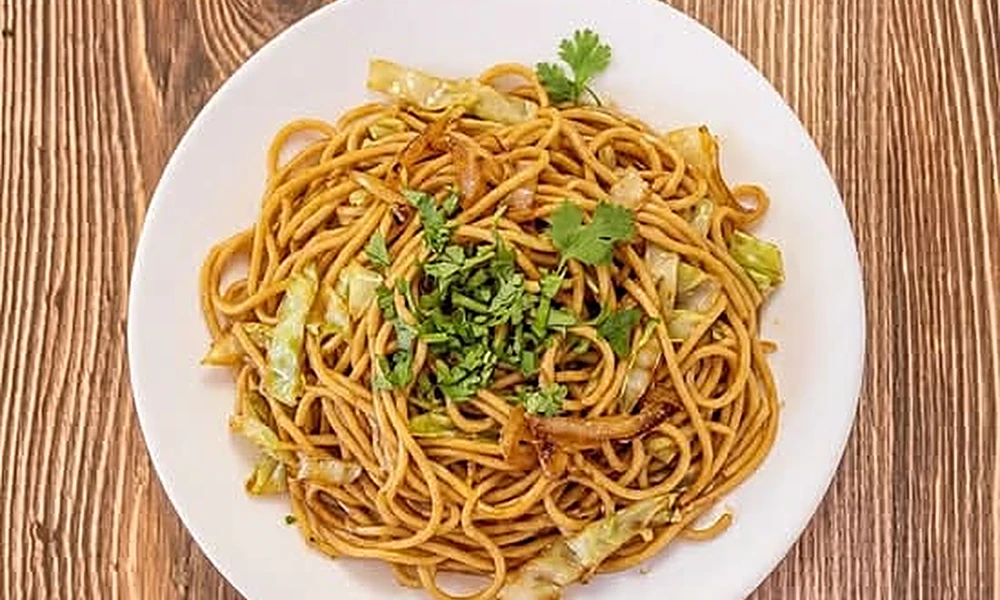 Indo-Chinese Noodles delivered to Prospect, AB from Saffron Biryani & Chaat House